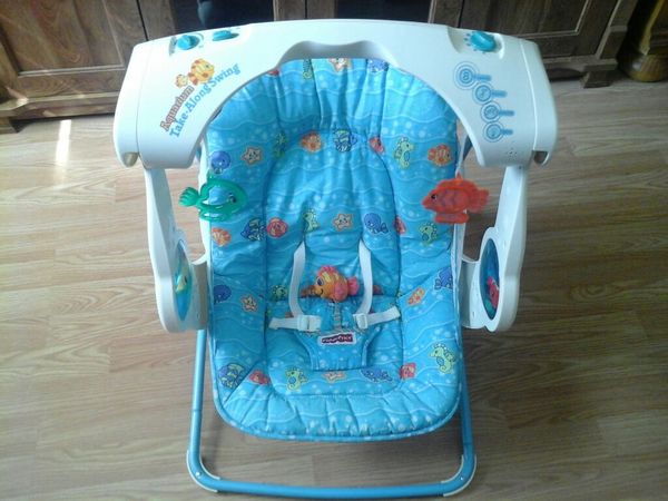 Fisher Price Aquarium Take Along Swing Works Great Super Clean For Sale In St Louis Mo Offerup