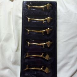 vintage 6 Reposa Cuchillos Francés  Usados Muy  buena Condición $55 