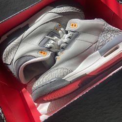 Cool Gray Air Jordan 3s 