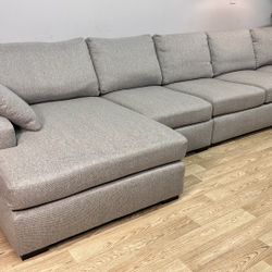 High End Down Filled Sectional Sofa Like New *Delivery Options*