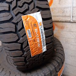 New set of tires 35 1250 18 lt