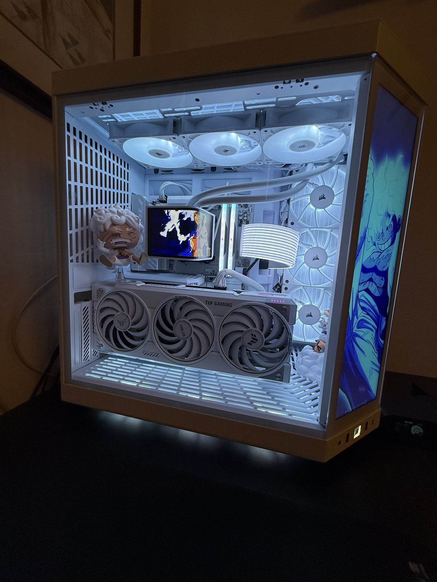 High End All White Gaming Pc