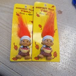 Harvest Time Troll Pins