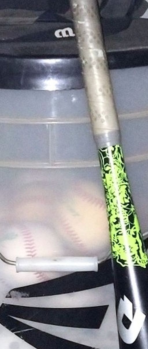 Used Easton 2 Bat Backpack $40, Helmet Easton Bucket Of Baseballs, Wilson Little League Mit, One Aluminum Bat, 1st,2nd3rdHome Plates