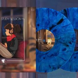 Lofi Girl 12 AM. STUDY SESSION Blue Marble Vinyl - In Hand LE 300 Fast Shipping