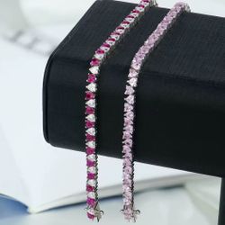 valentine tennis bracelet 