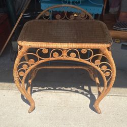 Mid Century Bamboo Vanity $30 Good Condition. 