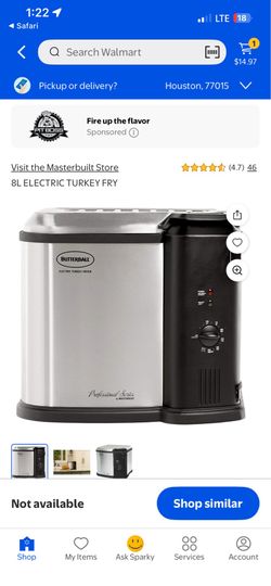 Electric turkey fryer