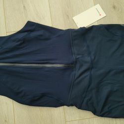 NWT Lululemon Nulux Zip Up Track Bodysuit, Size 6