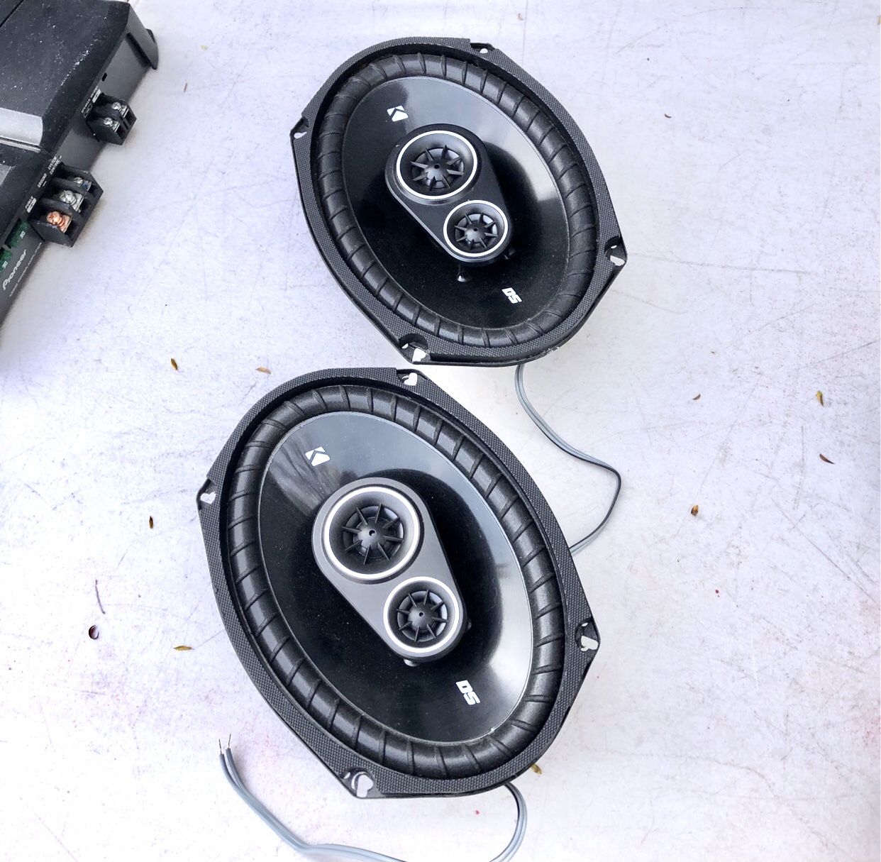 Kicker 6X9 Car Audio 3way Speakers 