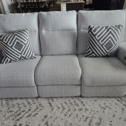 Ashelys Furniture Dual Power Recliners Sofas 