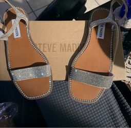 Steve Madden rhinestone sandals 7 1/2
