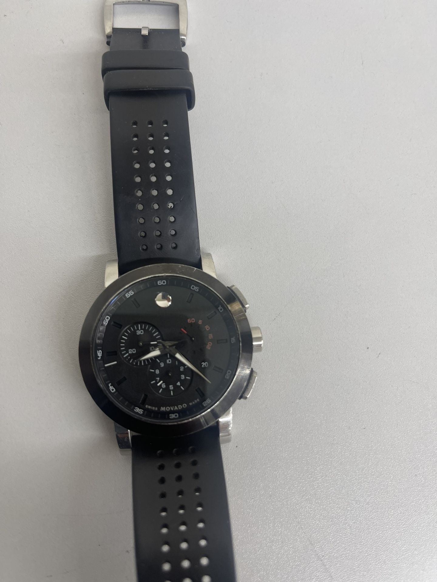 0606268 Movado Movado Sapphire Synergy Rubber Band Movado Watch