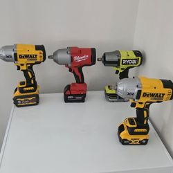 DEWALT 20V MAX XR High Torque 1/2 Inch Impact Wrench 8ah battery 
Item No.
SKU# DCF899B