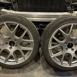 5x112 Enkei wheels 18”x8”