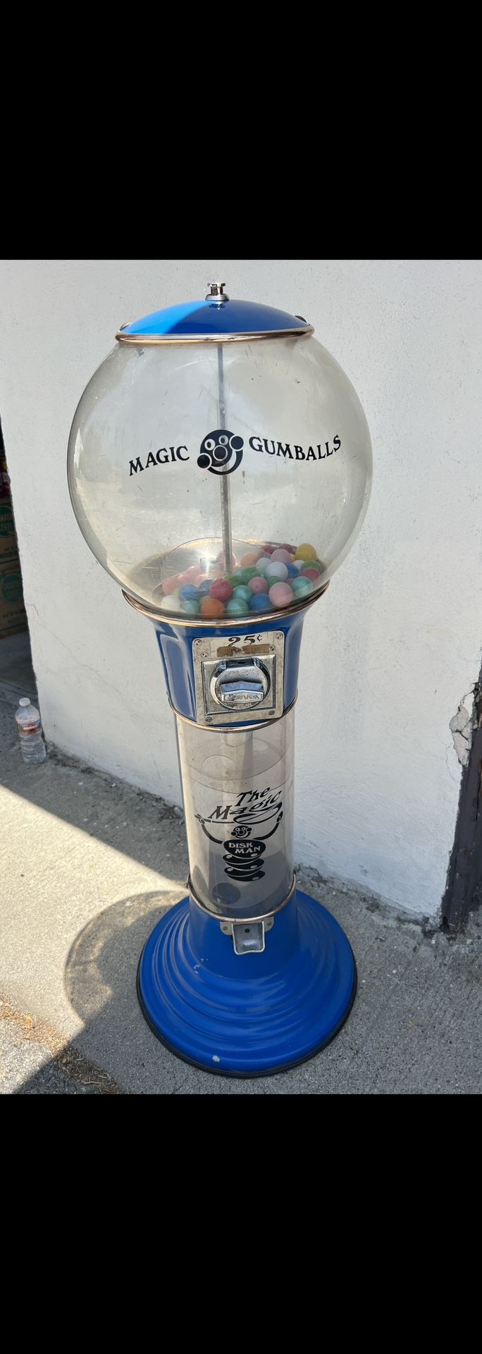 Magic Gumballs Spiral Gumball Machine - 5ft Tall