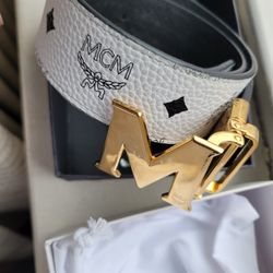 Men MCM BELT BRAND NEW 