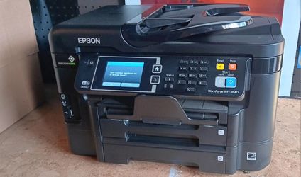 Epson WorkForce WF-3640 All-in-One Wireless Color Printer/Copier/Scanner/Fax Machine