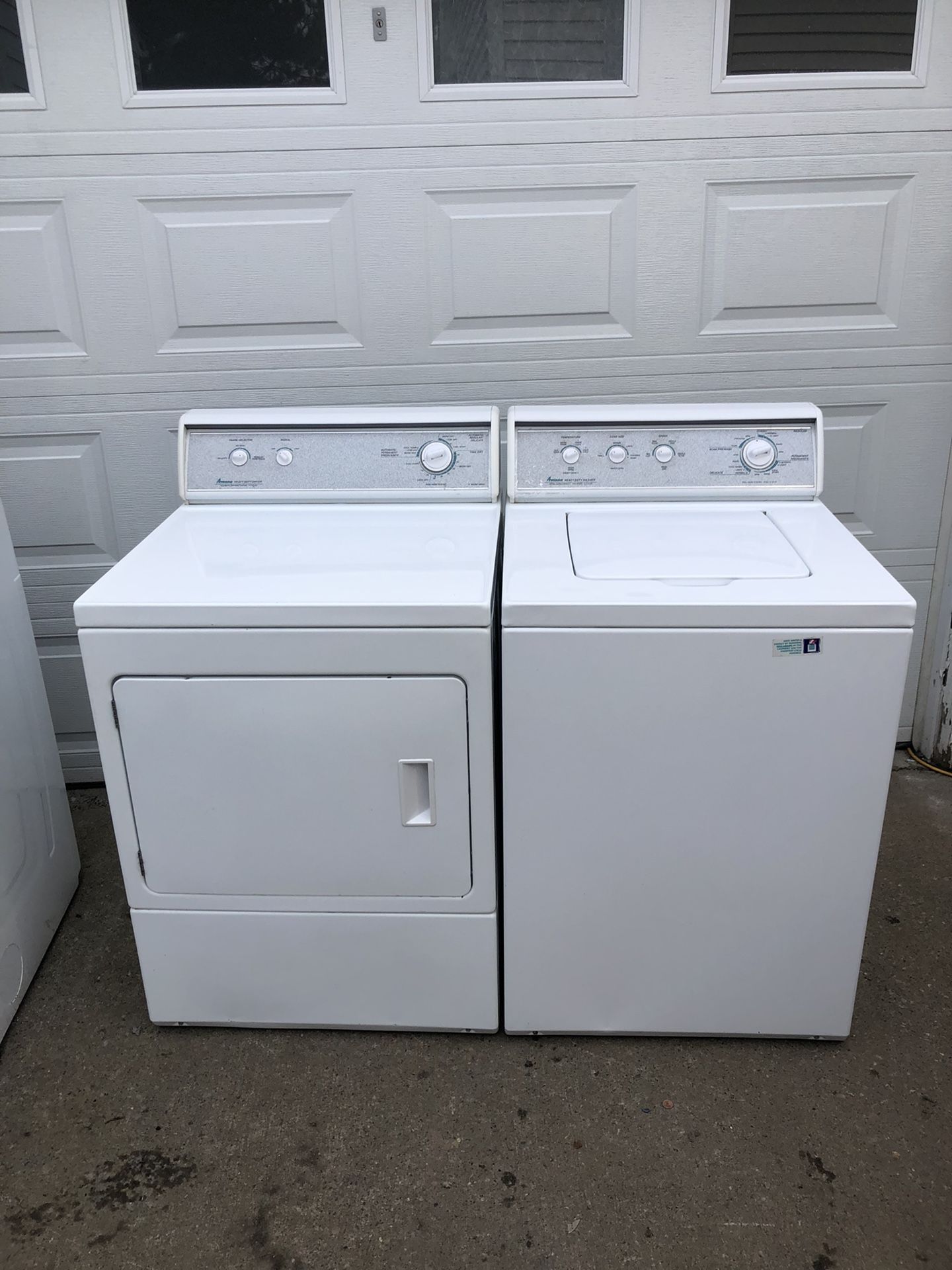 Amana Speed Queen Washer & Dryer
