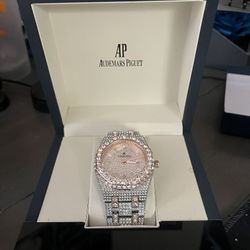 Fully Moissanite Two Toned AP 