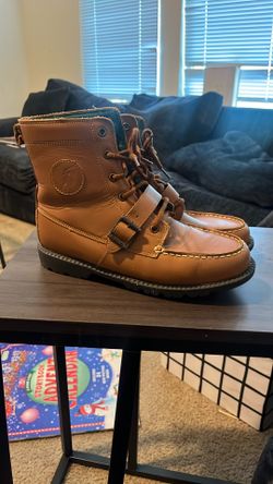 Polo Ralph Lauren Tan Ranger Boots 