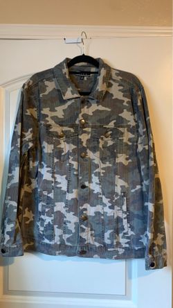 XL Men’s Army Jean bomber jacket