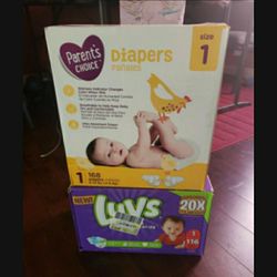 Diapers Size 1
