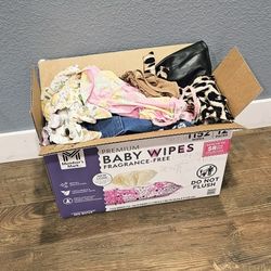 Baby Girl Clothes Box Full 
