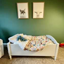 Pottery Barn toddler bed