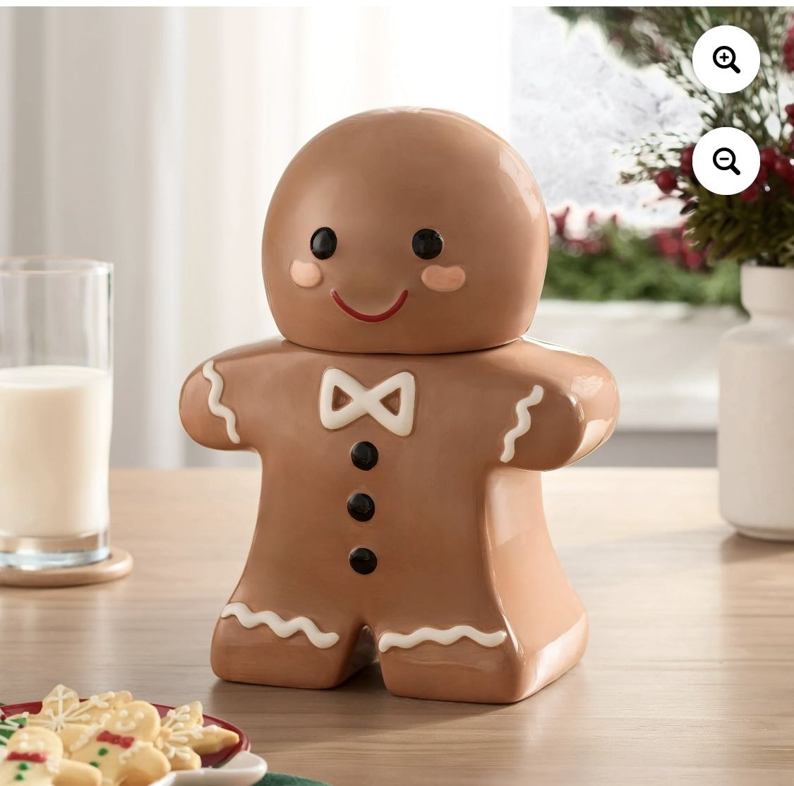 NEW Gingerbread Man Cookie Jar - Viral & Rare!