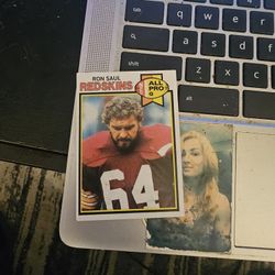 Ron Saul 1979 Topps Football Card