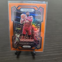 /124 Donovan Mitchell Cavs NBA basketball card 