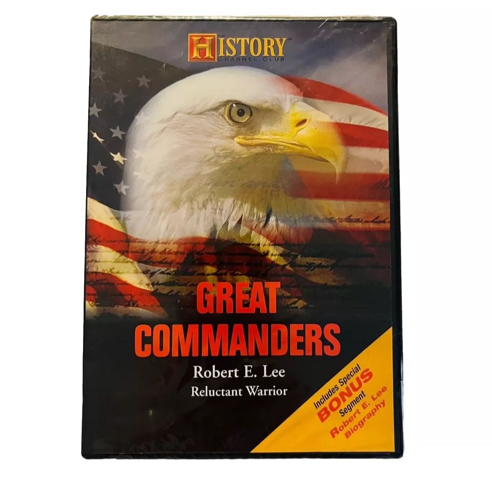 Great Commanders DVD New Sealed History Channel Robert E. Lee Movie