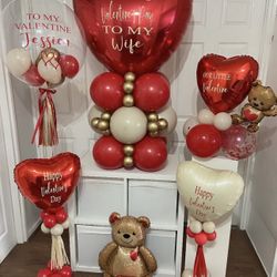 Balloons For Valentine 