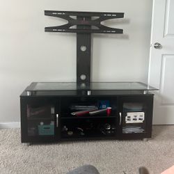 Z-Line  48 TV Console stand With A built In swivel Tv Mount