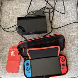 Nintendo Switch OLED  With Game