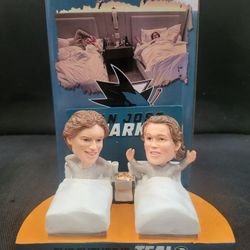 Macklin Celebrini & Will Smith bobblehead 