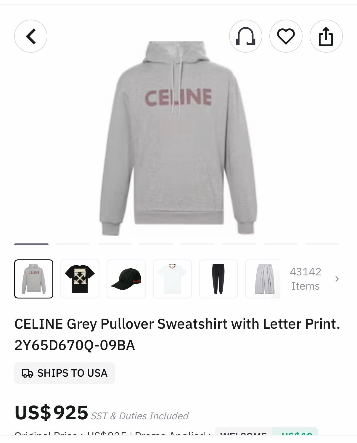 Celine hoodie