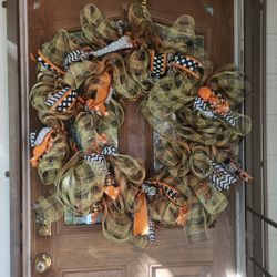 Big Halloween Wreath 