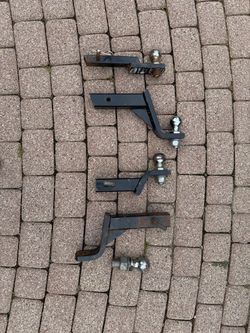 Trailer Hitch Ball Mounts – Set of 4