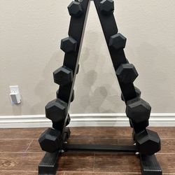 💥New Dumbbells With A Rack!!!