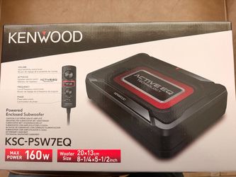 KENWOOD compact powered subwoofer