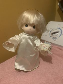 Precious Moments 11” tall “ Timmy the Angel “