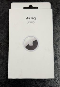Apple AirTag 4 Pack Bluetooth Item Tracker MX542LL/A New Sealed