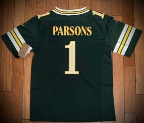 Nike Parsons #1 Green Football Jersey sizes available (S,M,L,2XL,3XL)