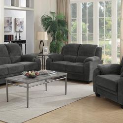 Sofa And Love Seat All New. On Sale Now