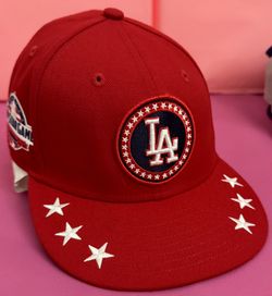 LA Dodgers Red All Start Hat 2018