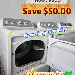 Secadora GE Capacidad EXTRA LARGE con GARANTIA 