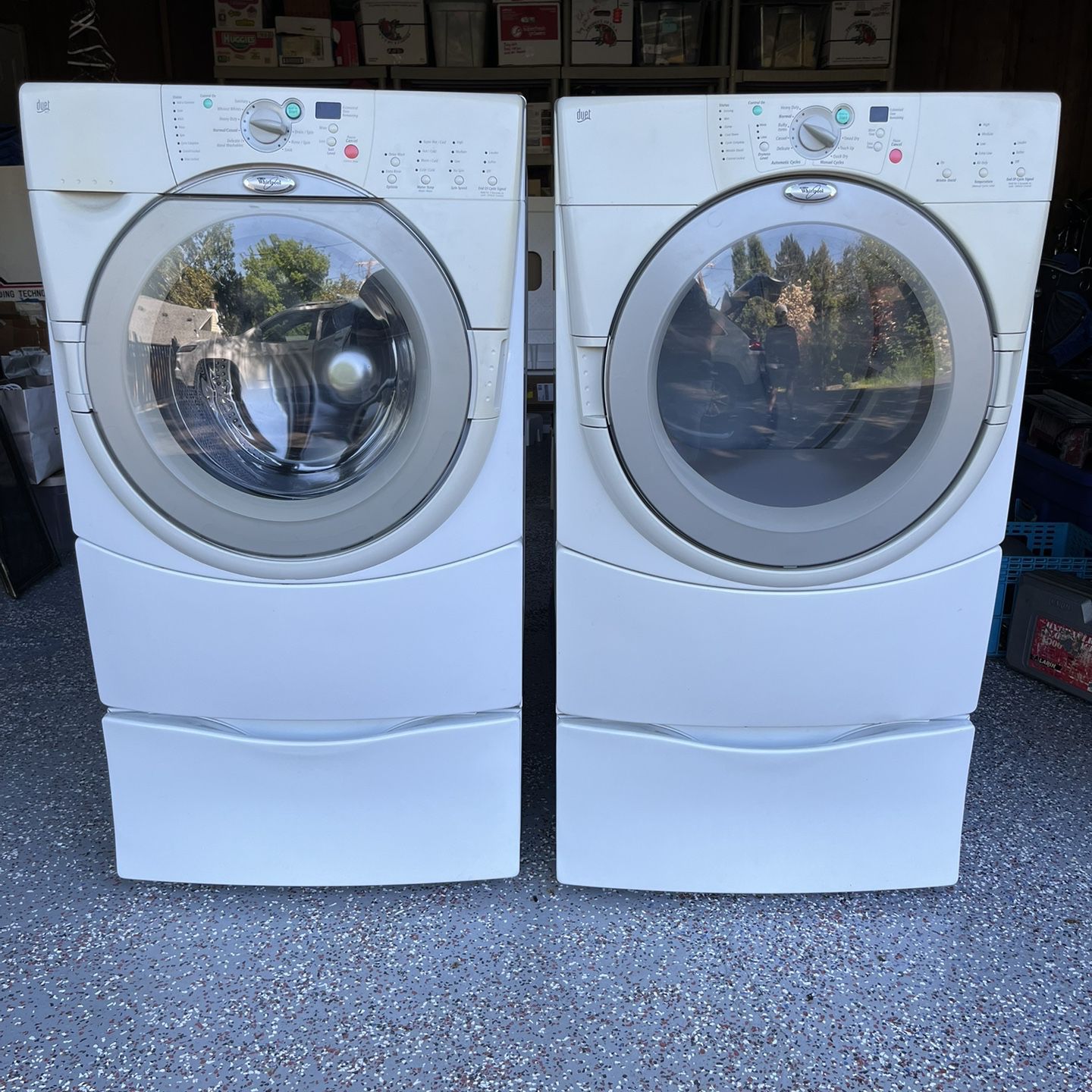 Whirlpool XL Capacity Washer And Dryer