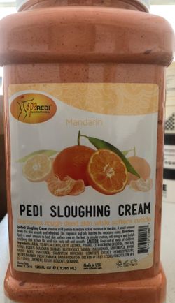 PEDI SCRUB remover dead skin & softens cuticle ( 1 gallon )